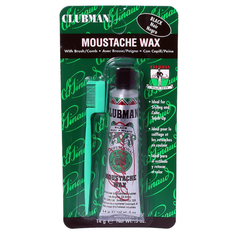 Clubman Moustache Wax Hang Pack - 14 g-Hair Tools-image-0