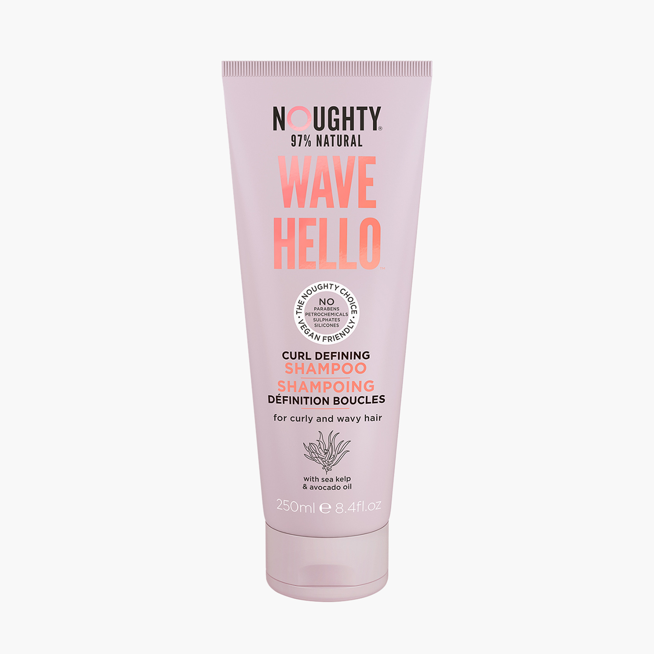 شامبو شعر هاللو كيرل من نوتي ويف - 250 مل-beautyandpersonalcare-hair-haircare-shampoos-image-1