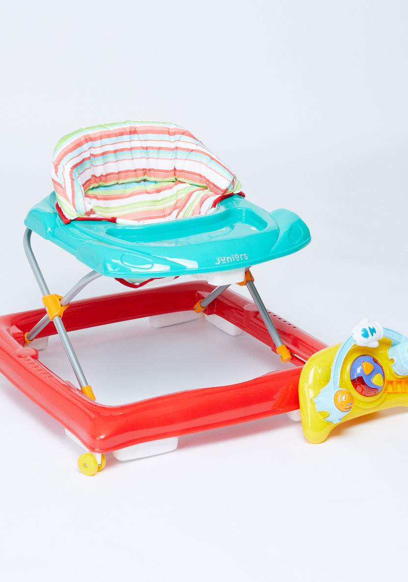 Juniors Crown Baby Walker with Interactive Toys-Infant Activity-image-2