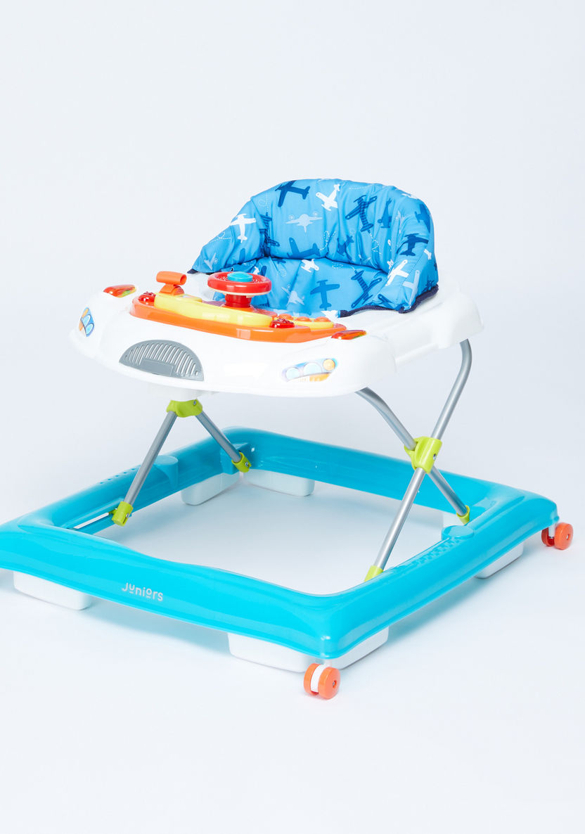 Juniors Horizon Baby Walker with Interactive Toys-Infant Activity-image-0