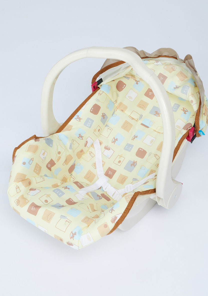 Juniors Printed Baby Seat-Carry Cots-image-2