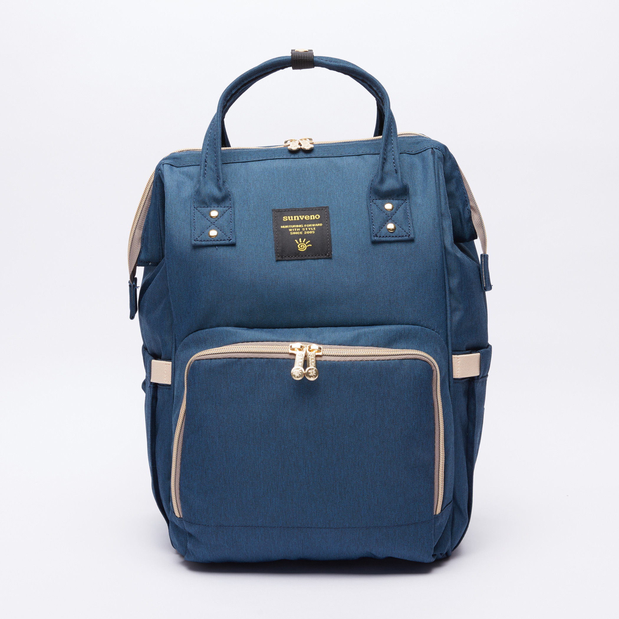 Sunveno Diaper Backpack with Zip Closure and Adjustable Straps-baby-gear-diaperbags-image-1