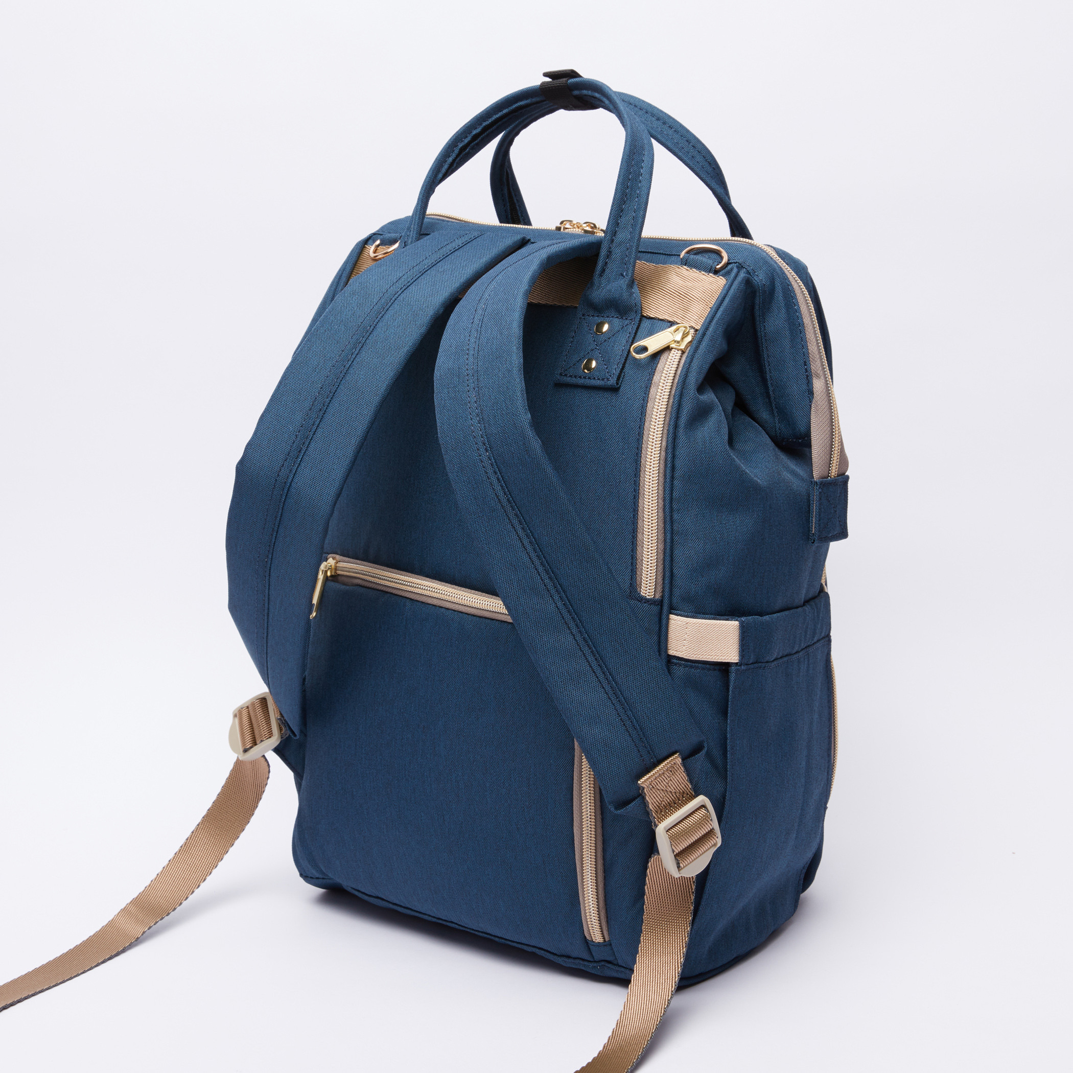 Sunveno Diaper Backpack with Zip Closure and Adjustable Straps-baby-gear-diaperbags-image-2