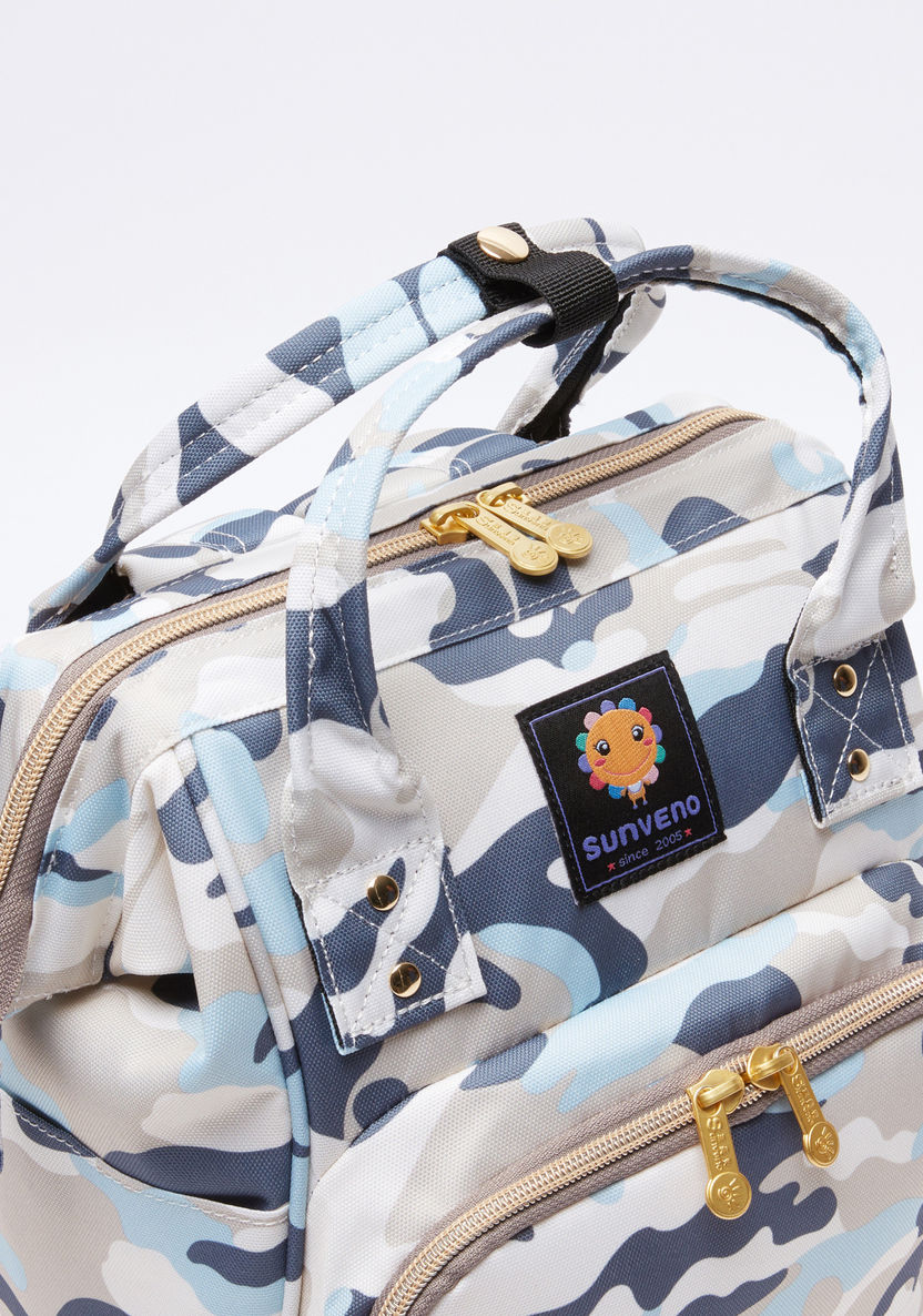 Sunveno Diaper Backpack with Zip Closure-Diaper Bags-image-2
