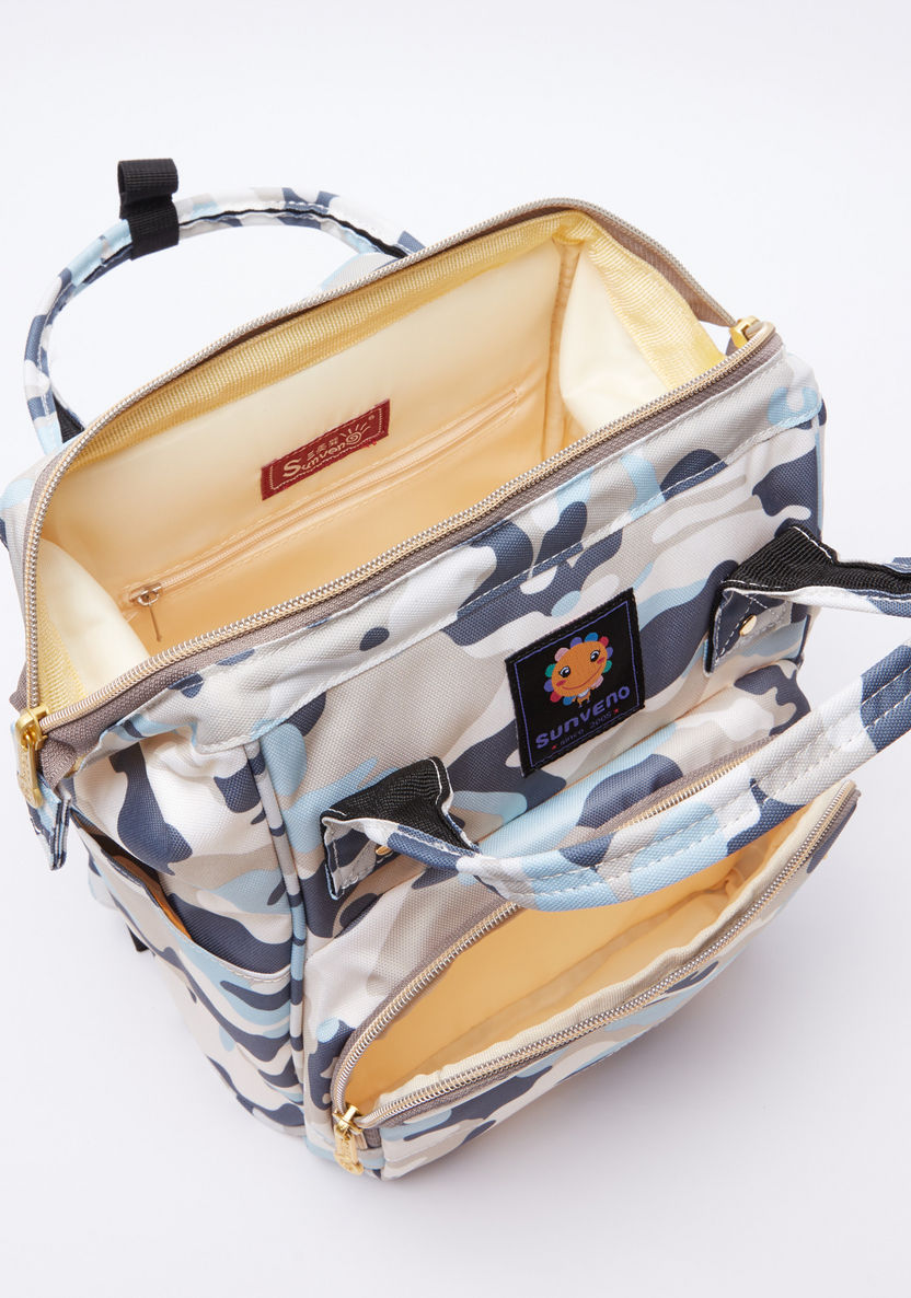 Sunveno Diaper Backpack with Zip Closure-Diaper Bags-image-3