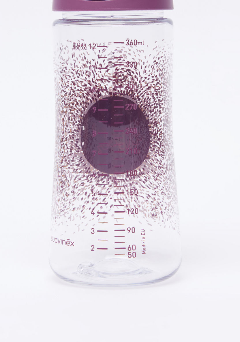Suavinex Printed Feeding Bottle - 360 ml-Bottles and Teats-image-3