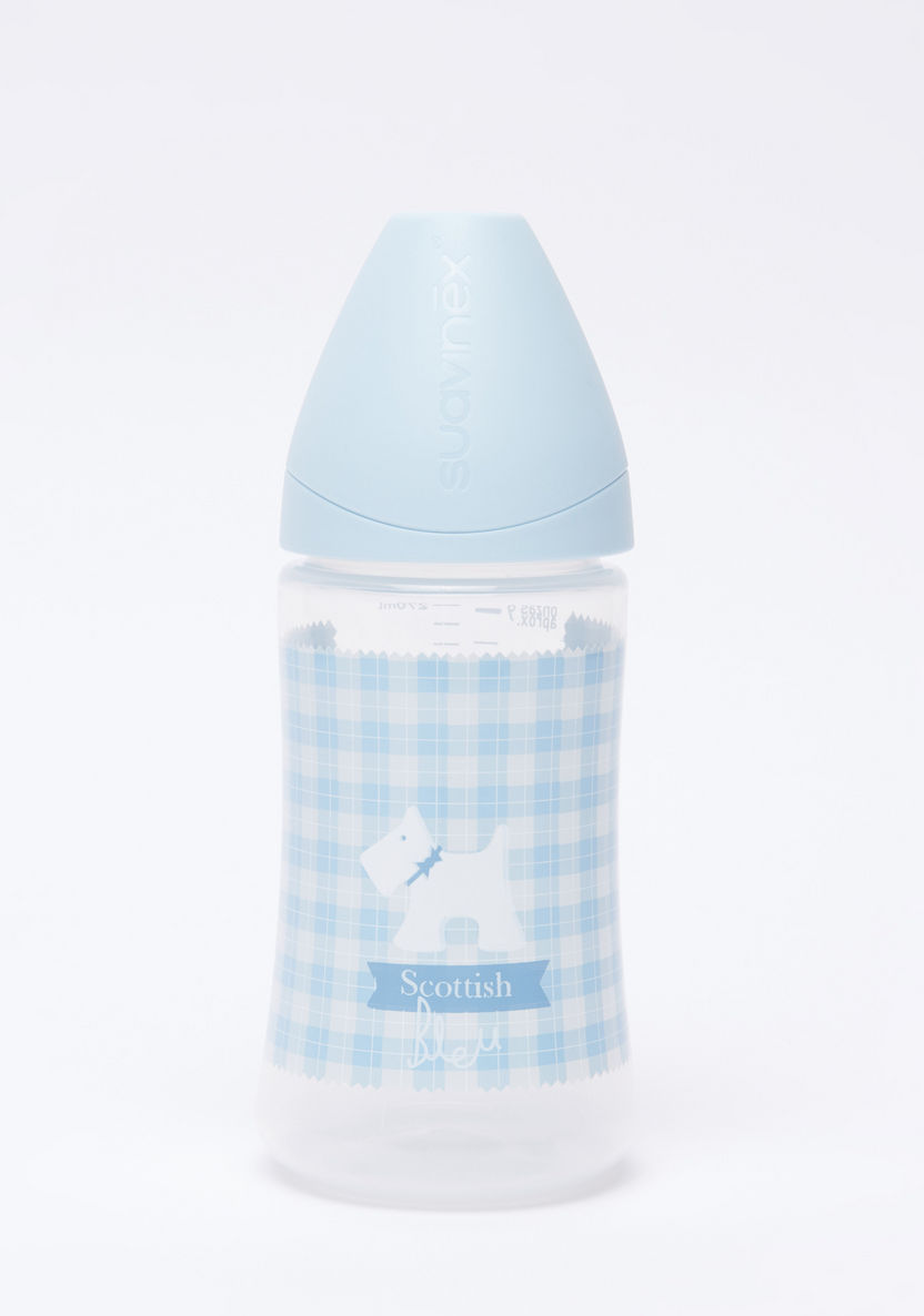 Suavinex Printed Feeding Bottle - 270 ml-Bottles and Teats-image-2