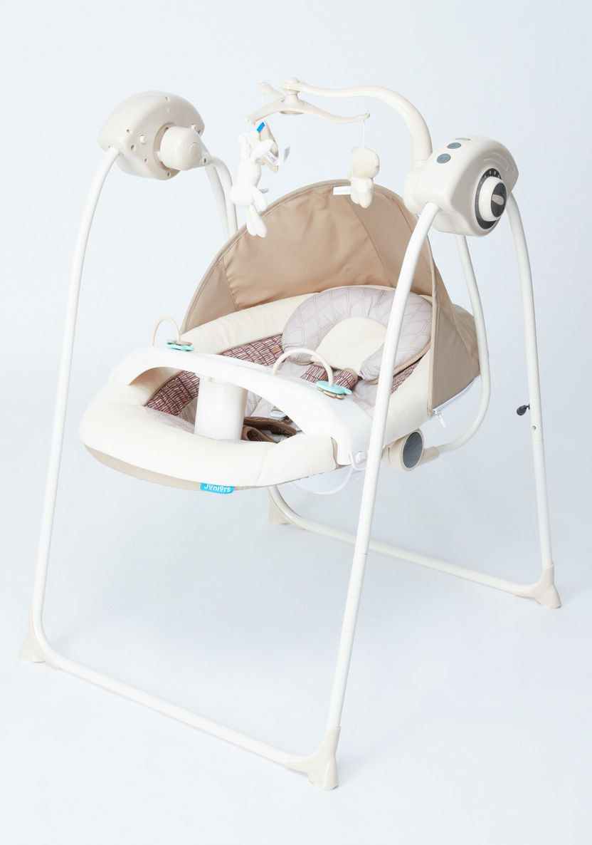 Juniors Lucas Foldable Baby Swing-Infant Activity-image-0