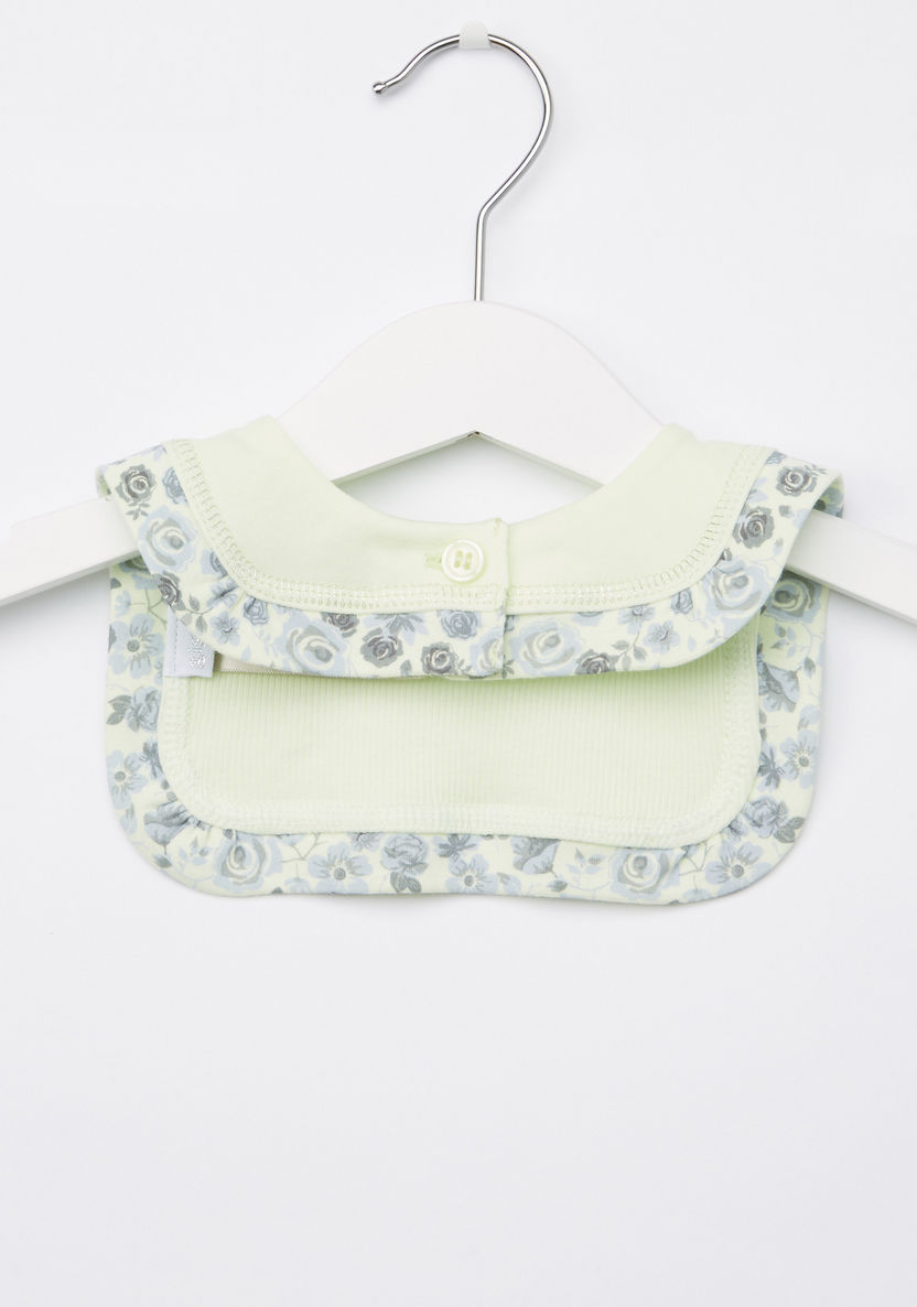 Giggles Printed Bow Detail Bib-Accessories-image-2