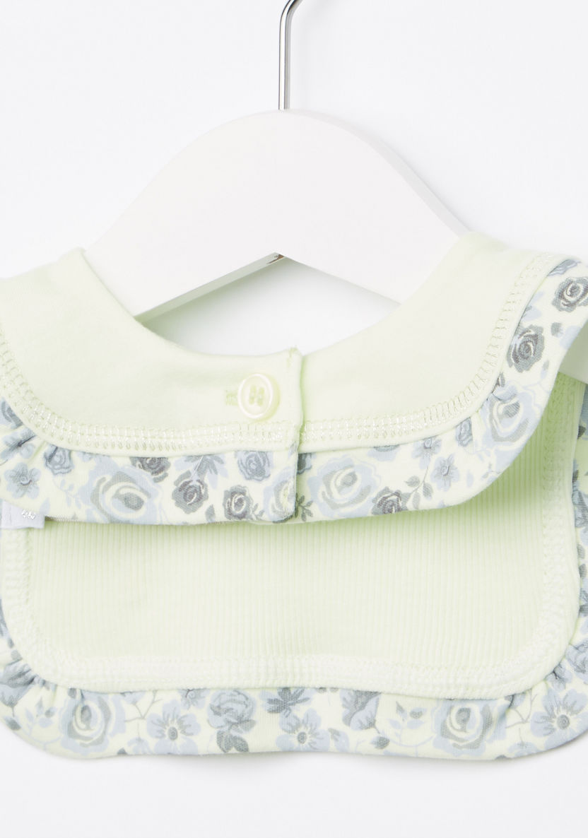 Giggles Printed Bow Detail Bib-Accessories-image-3