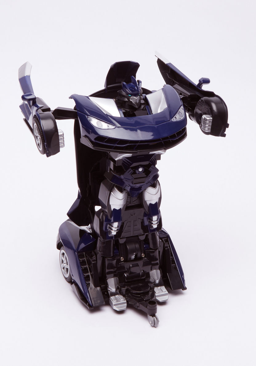 Velocity Troopers Transformer Robot Toy with Remote Control-Remote Controlled Cars-image-4
