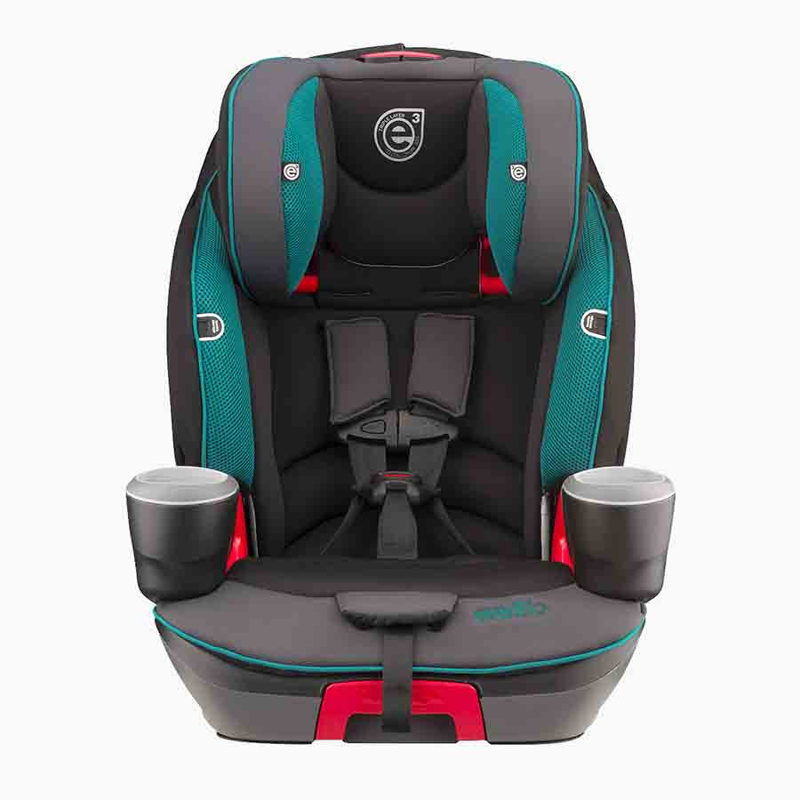 Evenflo car cheap seat green