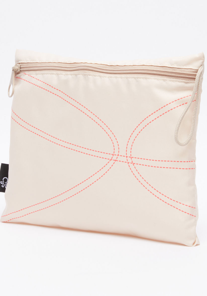 Okiedog Printed Diaper Bag with Zip Closure-Diaper Bags-image-6