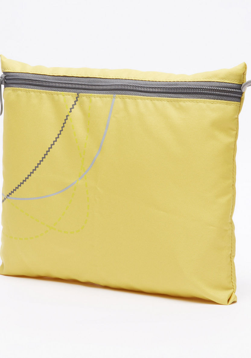 Okiedog Printed Diaper Bag with Zippered Closure-Diaper Bags-image-6