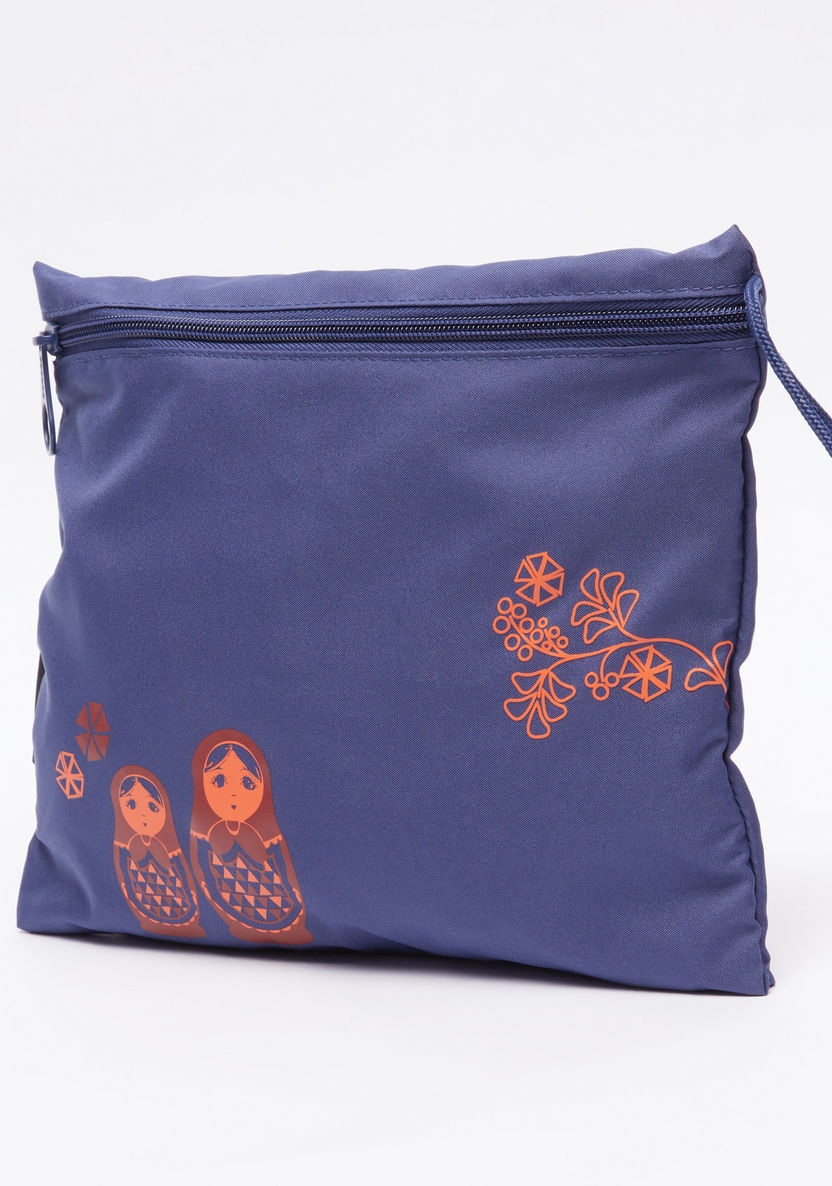 Okiedog Printed Diaper Bag with2 Pouches-Diaper Bags-image-7