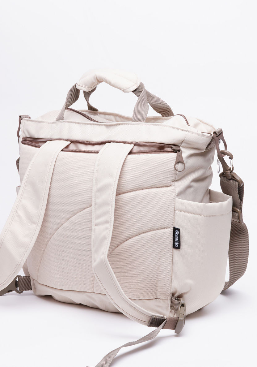 Okiedog Convertible Diaper Bag with Zip Closure-Diaper Bags-image-1