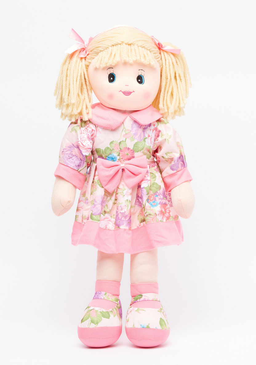 Juniors Rag Doll with Bow Detail-Dolls and Playsets-image-0