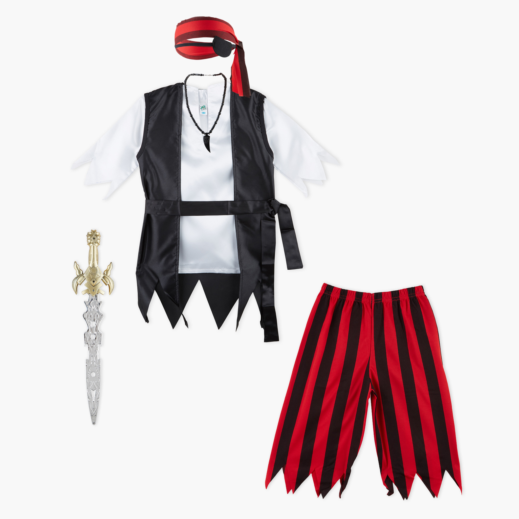 مجموعة زي القراصنة من 7 قطع-boys-clothing-costumes-image-1