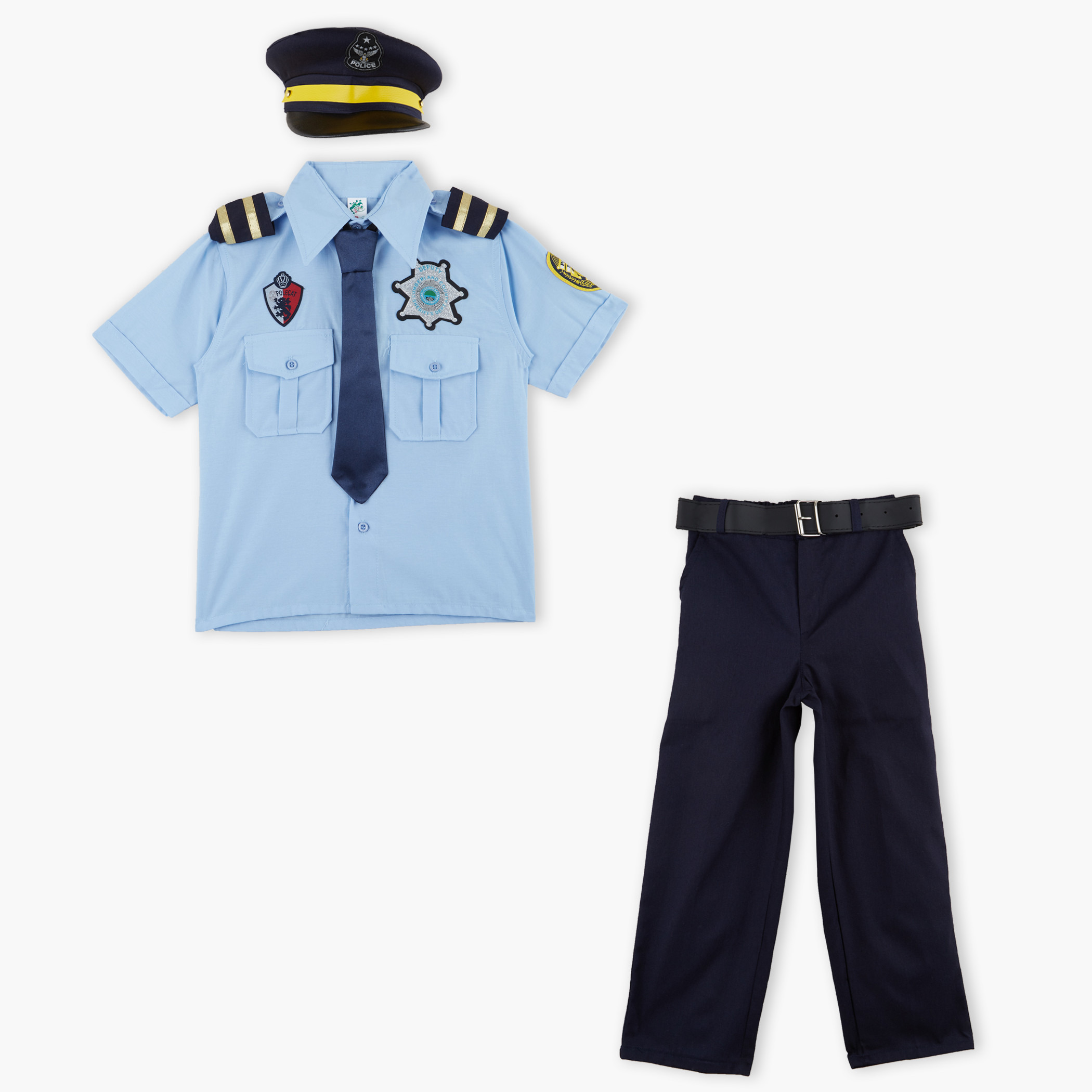 طقم زي الشرطي مكون من خمس قطع-boys-clothing-costumes-image-1
