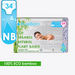 Pure Born Eco Organic Size 1, 34-Diapers Pack - Up to 4.5 kgs-Disposable-thumbnail-0