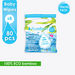 Pureborn Chemical-Free Travel Wipes - 80 Wipes-Baby Wipes-thumbnail-0