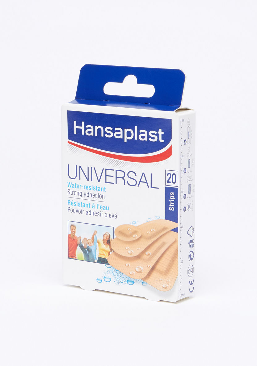 Hansaplast 20-Strip Universal Water-Resistant Bandaid Pack-Safety Essentials and Hygiene-image-2