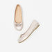 Disney Tiara Print Ballerina Shoes with Embellished Crown Trim-Girl%27s Ballerinas-thumbnail-1