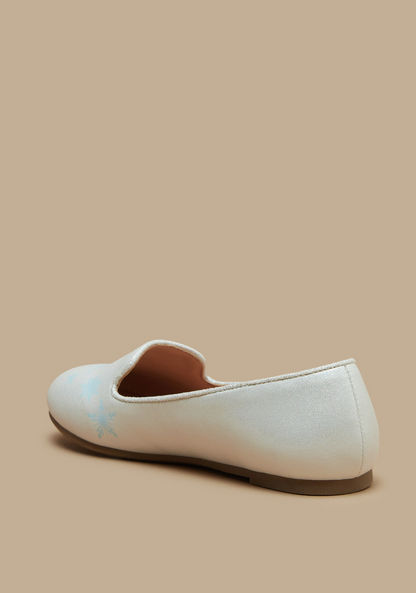 Disney Printed Slip-On Round Toe Ballerina Shoes-Girl%27s Ballerinas-image-1