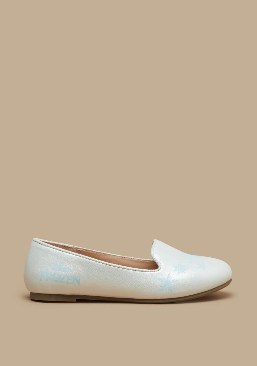 Disney Printed Slip-On Round Toe Ballerina Shoes-Girl%27s Ballerinas-image-2