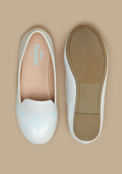 Disney Printed Slip-On Round Toe Ballerina Shoes-Girl%27s Ballerinas-image-3