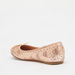 Disney Princess Print Slip-On Ballerina Shoes with Bow Accent-Girl%27s Ballerinas-thumbnailMobile-1
