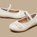 Barbie Glitter Textured Ballerina Shoes with Applique Detail-Girl%27s Ballerinas-thumbnailMobile-3