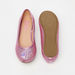 Barbie Embellished Slip-On Round Toe Ballerina Shoes-Girl%27s Ballerinas-thumbnail-4