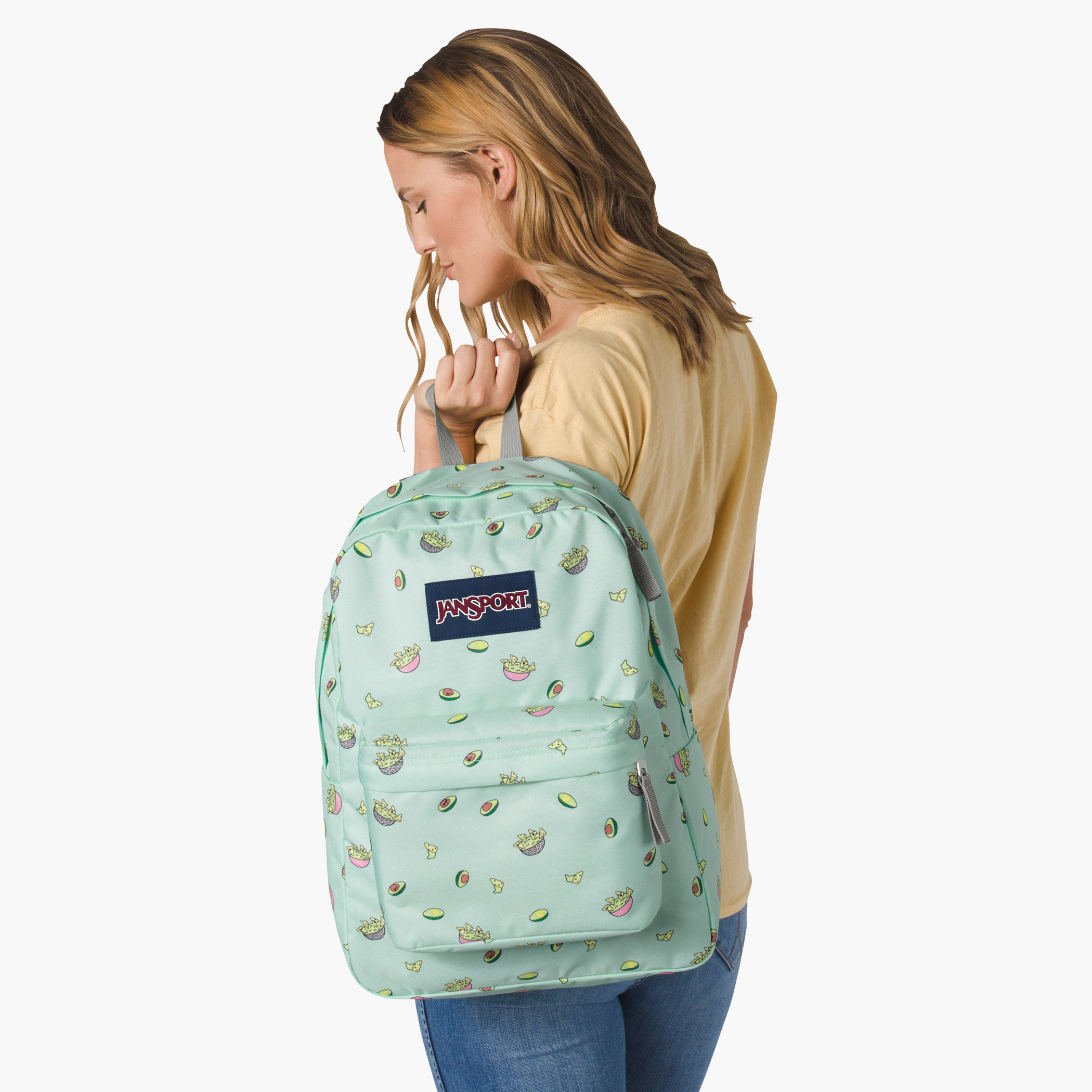 Mochila de aguacate jansport sale