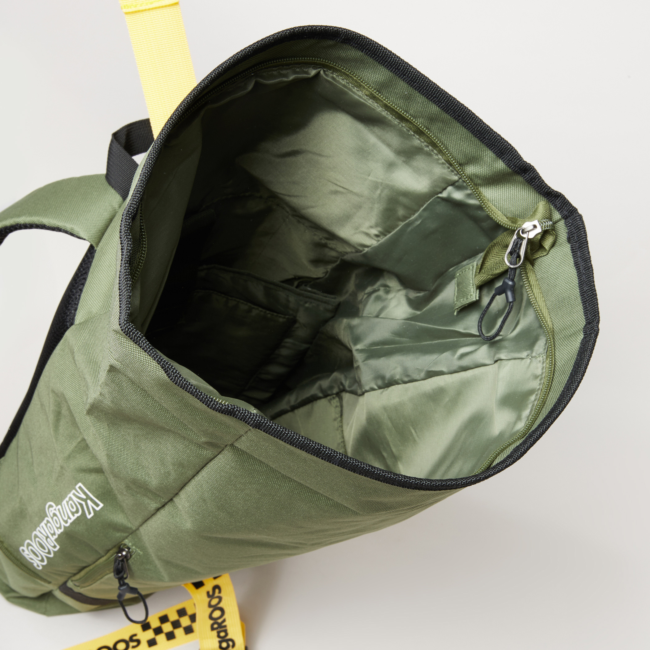 KangaROOS Textured Backpack with Buckle Closure-men-bags-image-6