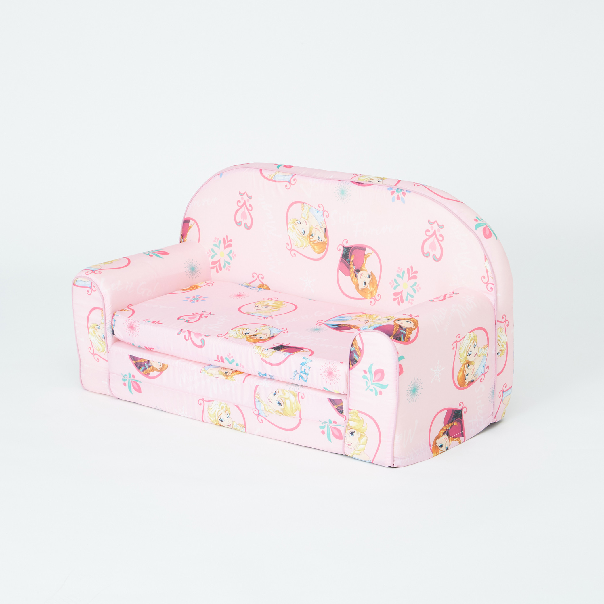 Frozen Printed 2-Seater Sofa-baby-nursery-furniture-chairsandtables-image-1
