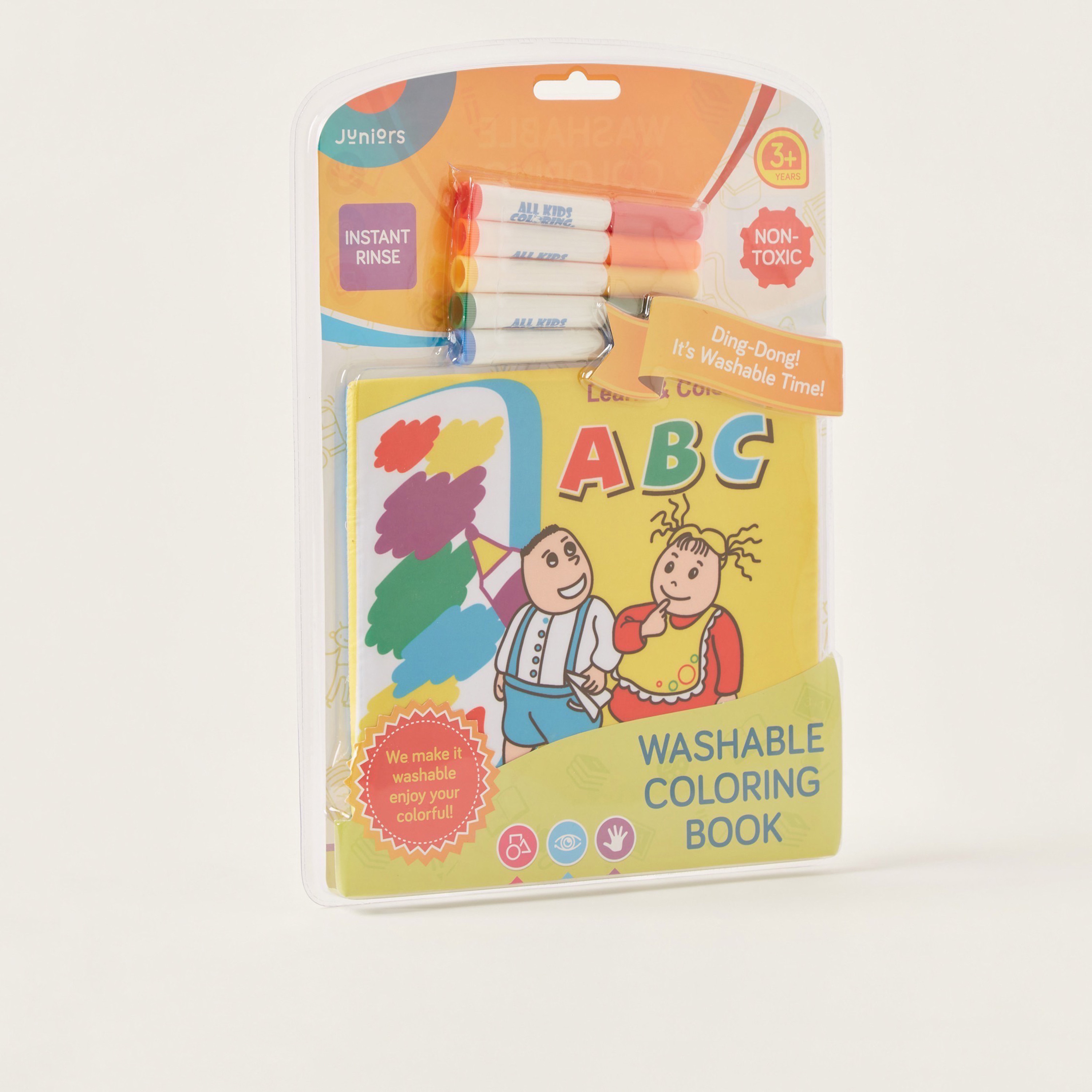 Juniors ABC Washable Colouring Book and Markers Set-school-artsandcrafts-image-4