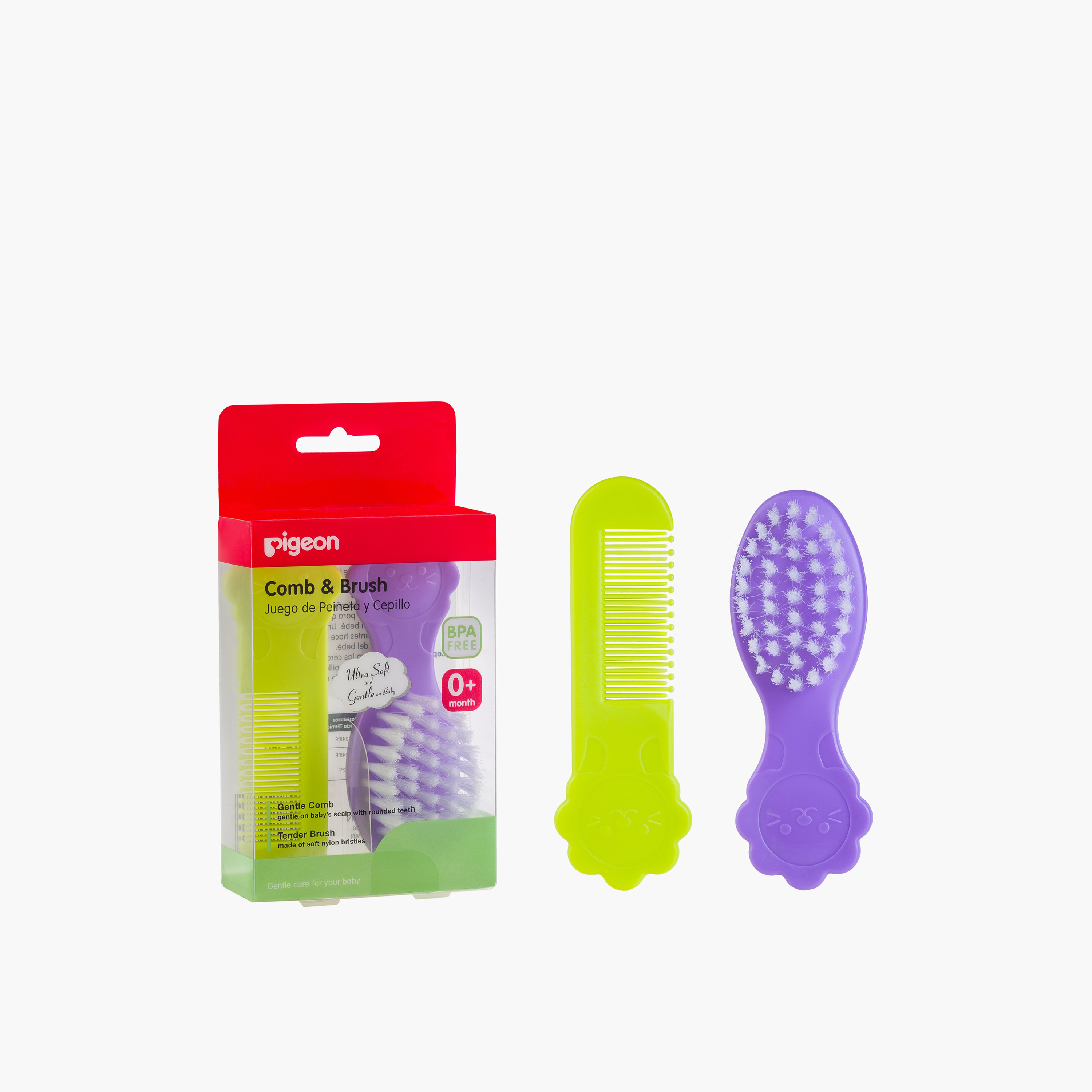 طقم مشط وفرشاة سوفينكس-baby-bathandcare-hairbodyskincare-image-3