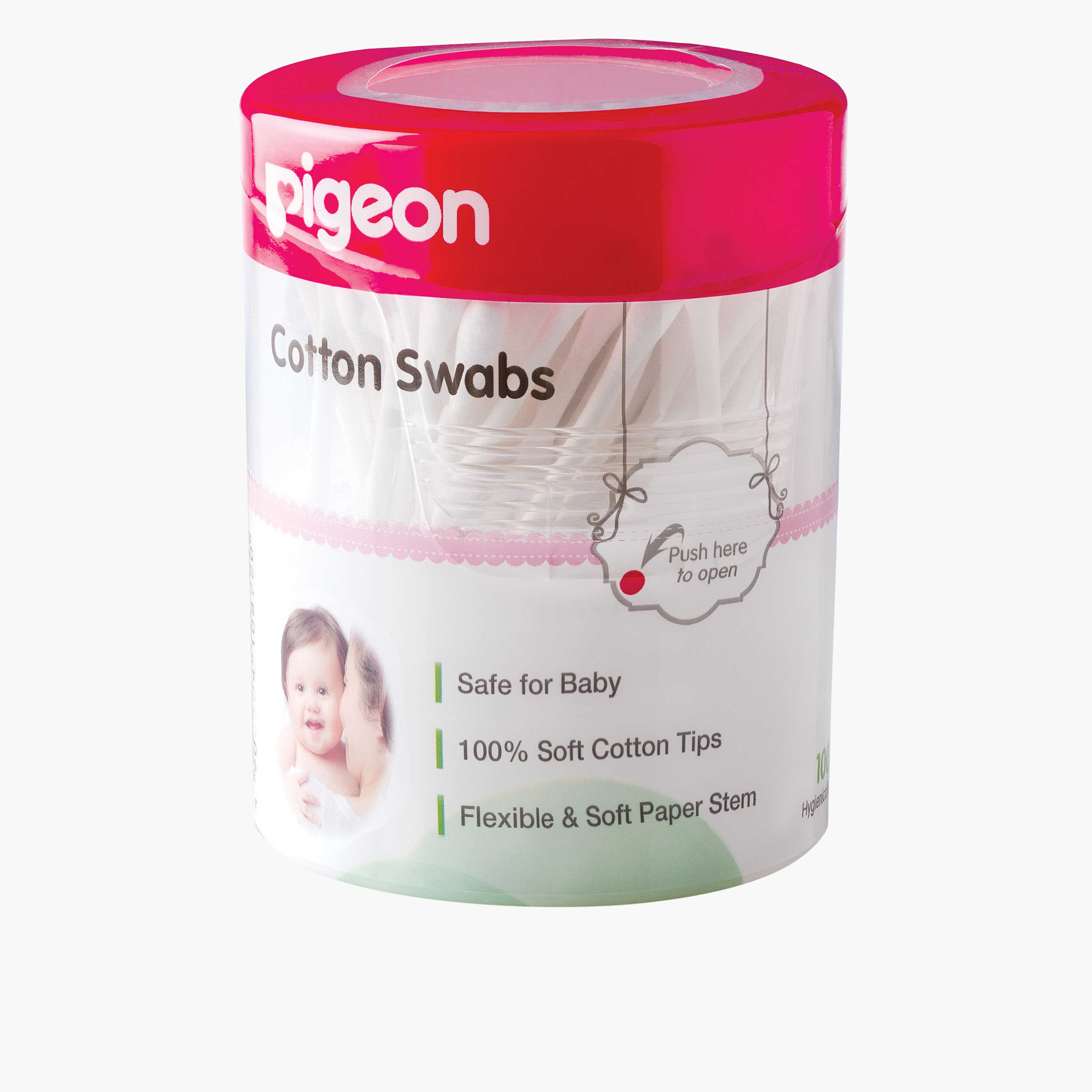 Pigeon Ear Swabs - Set of 100-baby-bathandcare-hairbodyskincare-image-1