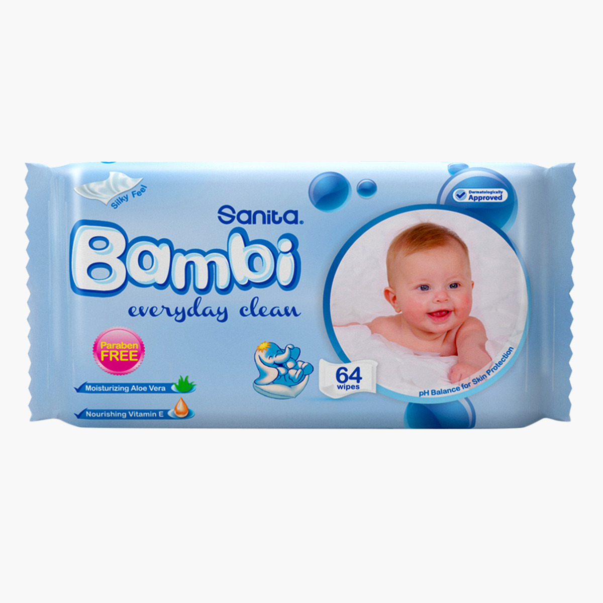 مناديل مبللة من بامبي - 64 قطعة-promo_babyshop_exclude_voucher-image-1