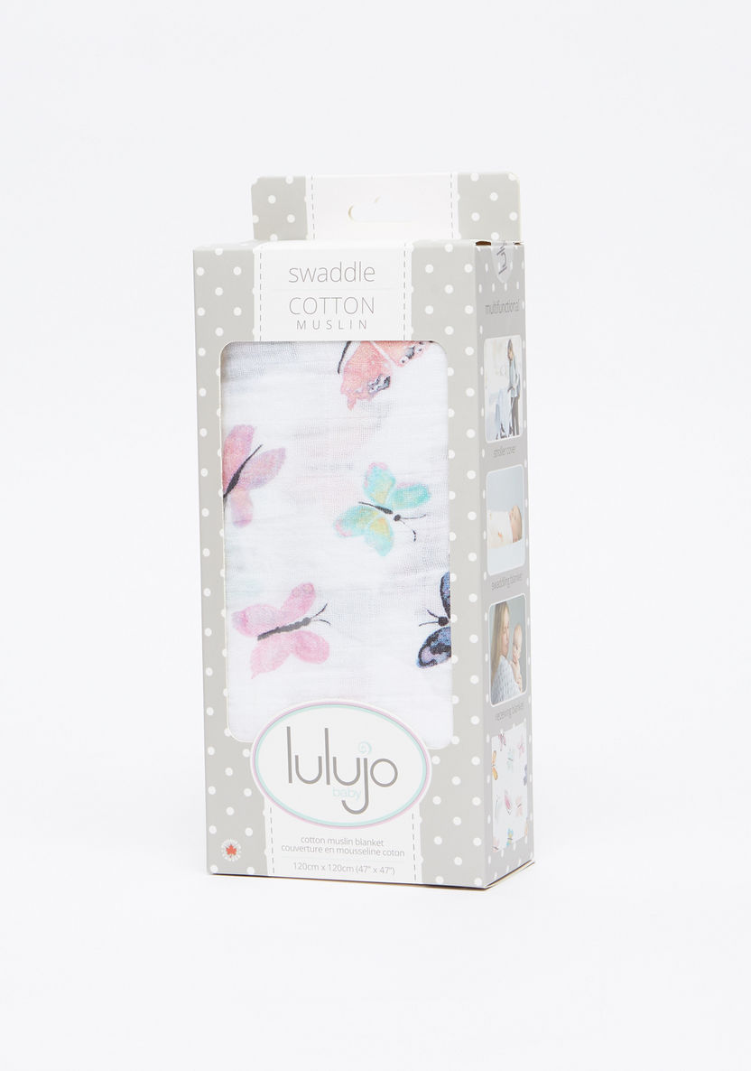 Lulujo Printed Swaddle Blanket-Swaddles and Sleeping Bags-image-3