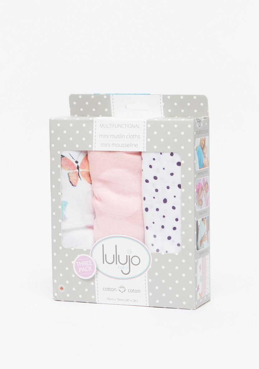 Lulujo Assorted Blankets - Set of 3-Receiving Blankets-image-3