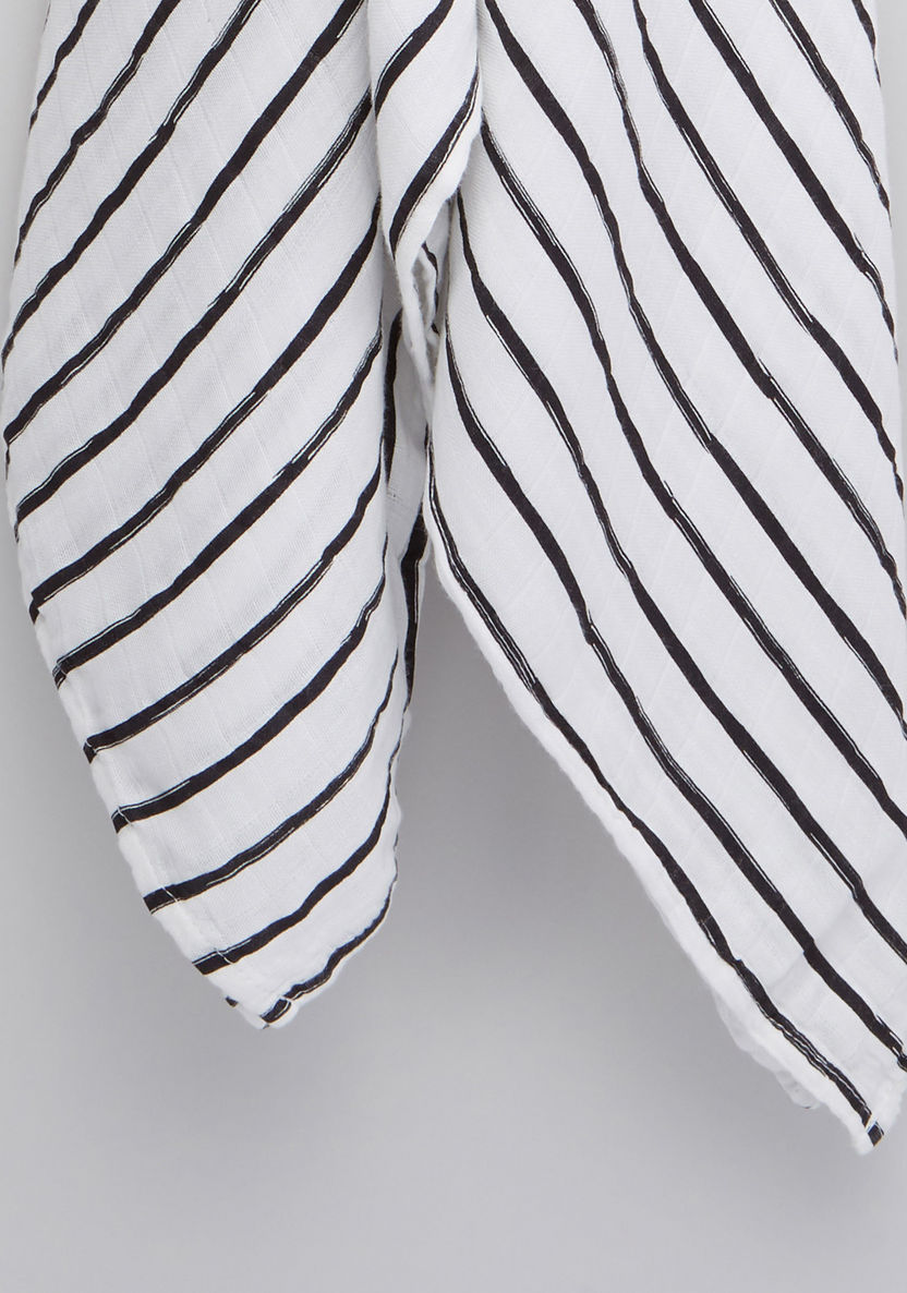 lulujo Striped Swaddle Blanket-Swaddles and Sleeping Bags-image-1