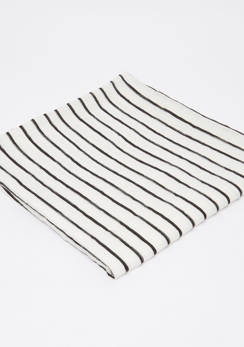 lulujo Striped Swaddle Blanket-Swaddles and Sleeping Bags-image-2