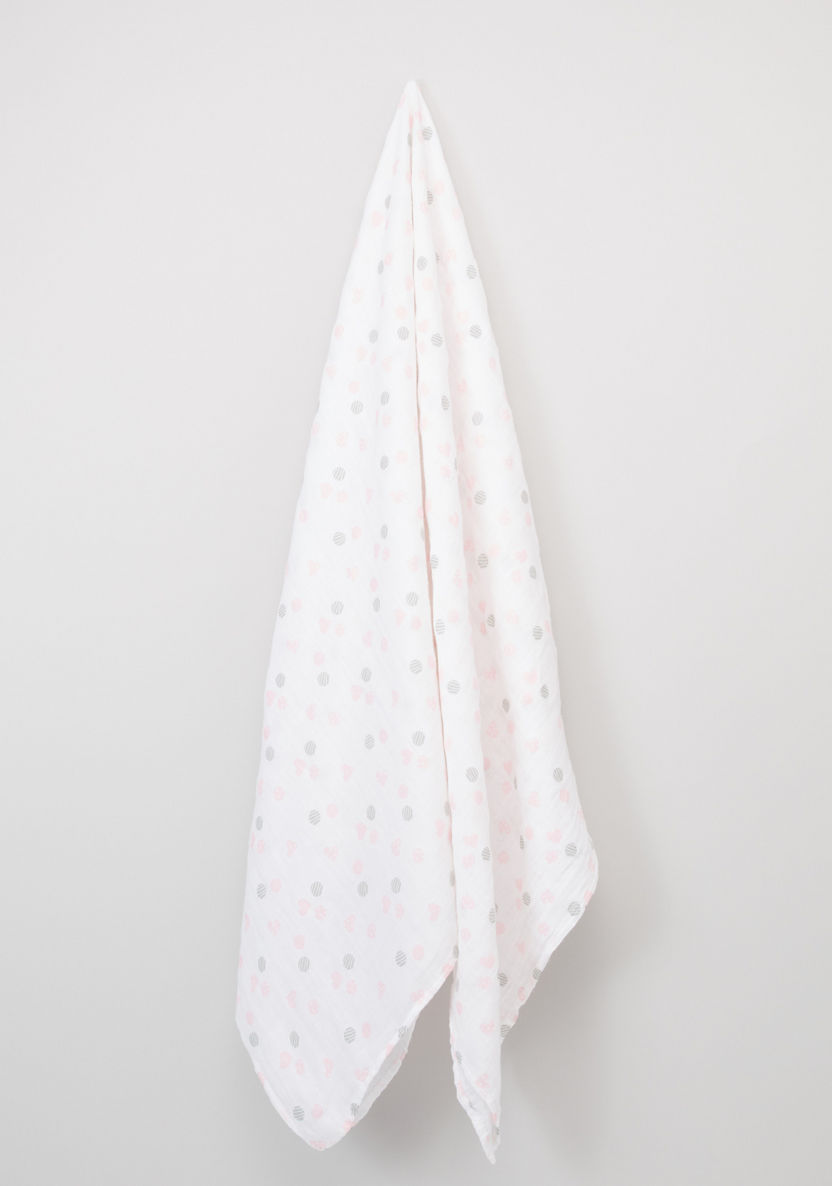lulujo Printed Swaddle and Clips 6-Piece Set-Swaddles and Sleeping Bags-image-1