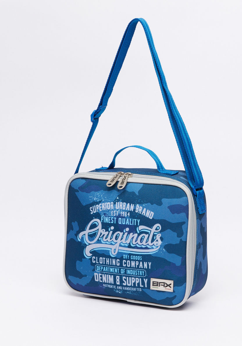 Printed Lunch Bag with Zip Closure-Lunch Bags-image-0