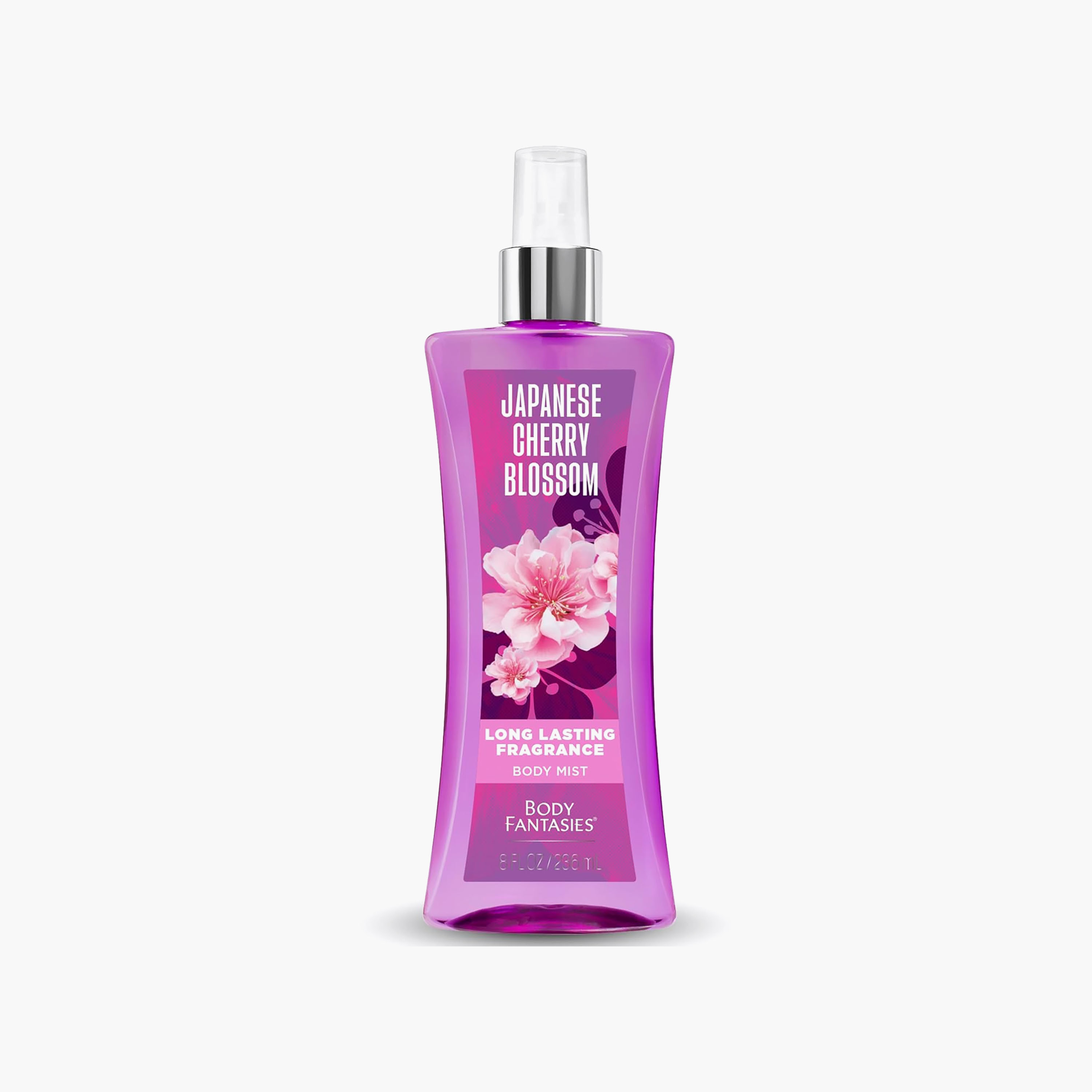 معطرات الجسم برائحة زهر الكرز الياباني المميزة من بودي فانتاسيز للنساء، 236 مل-beautyandpersonalcare-fragrance-women-image-1