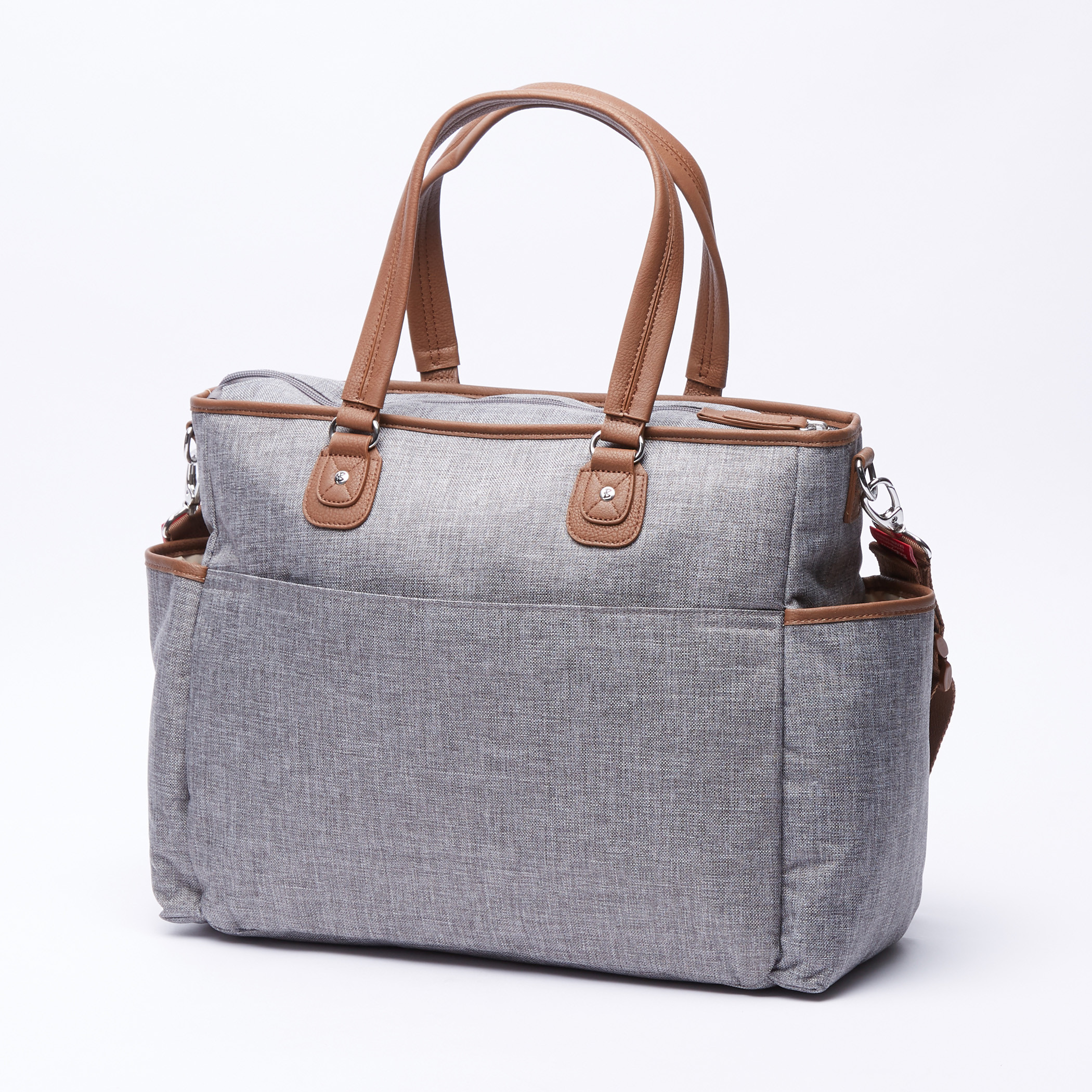 Babymel Bella Nursery Bag with Twin Handles and Zip Closure-baby-gear-diaperbags-image-2