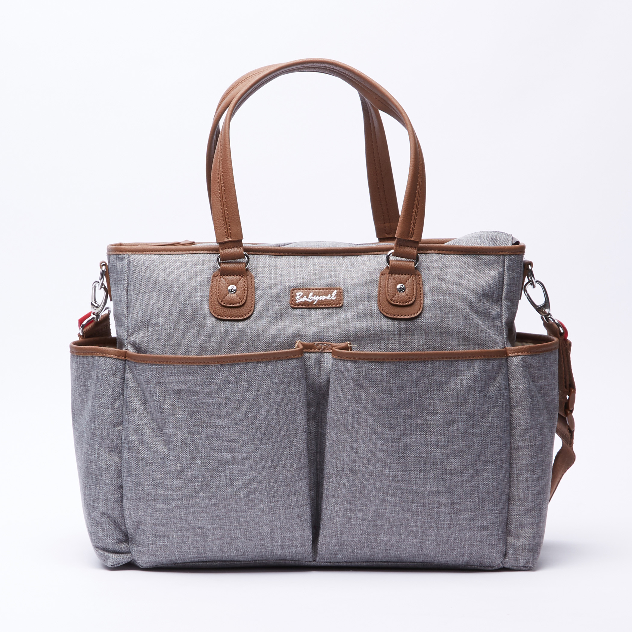 Babymel Bella Nursery Bag with Twin Handles and Zip Closure-baby-gear-diaperbags-image-5
