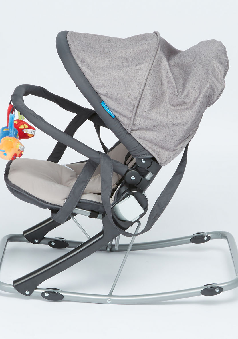 Juniors Volcano Baby Rocker with Toy Bar-Infant Activity-image-2